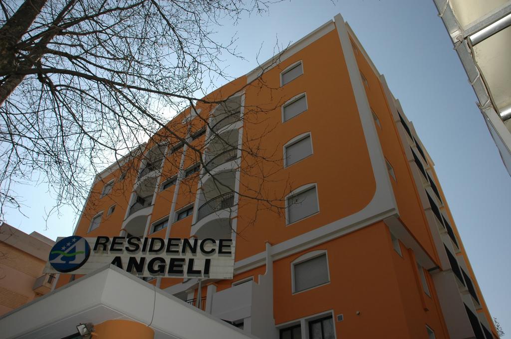 Residence Hotel Angeli Rímini Exterior foto